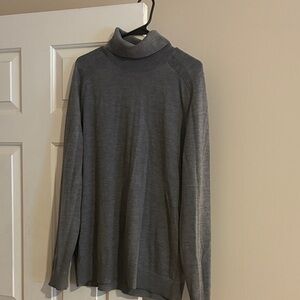 Express Charcoal Turtleneck Sweater